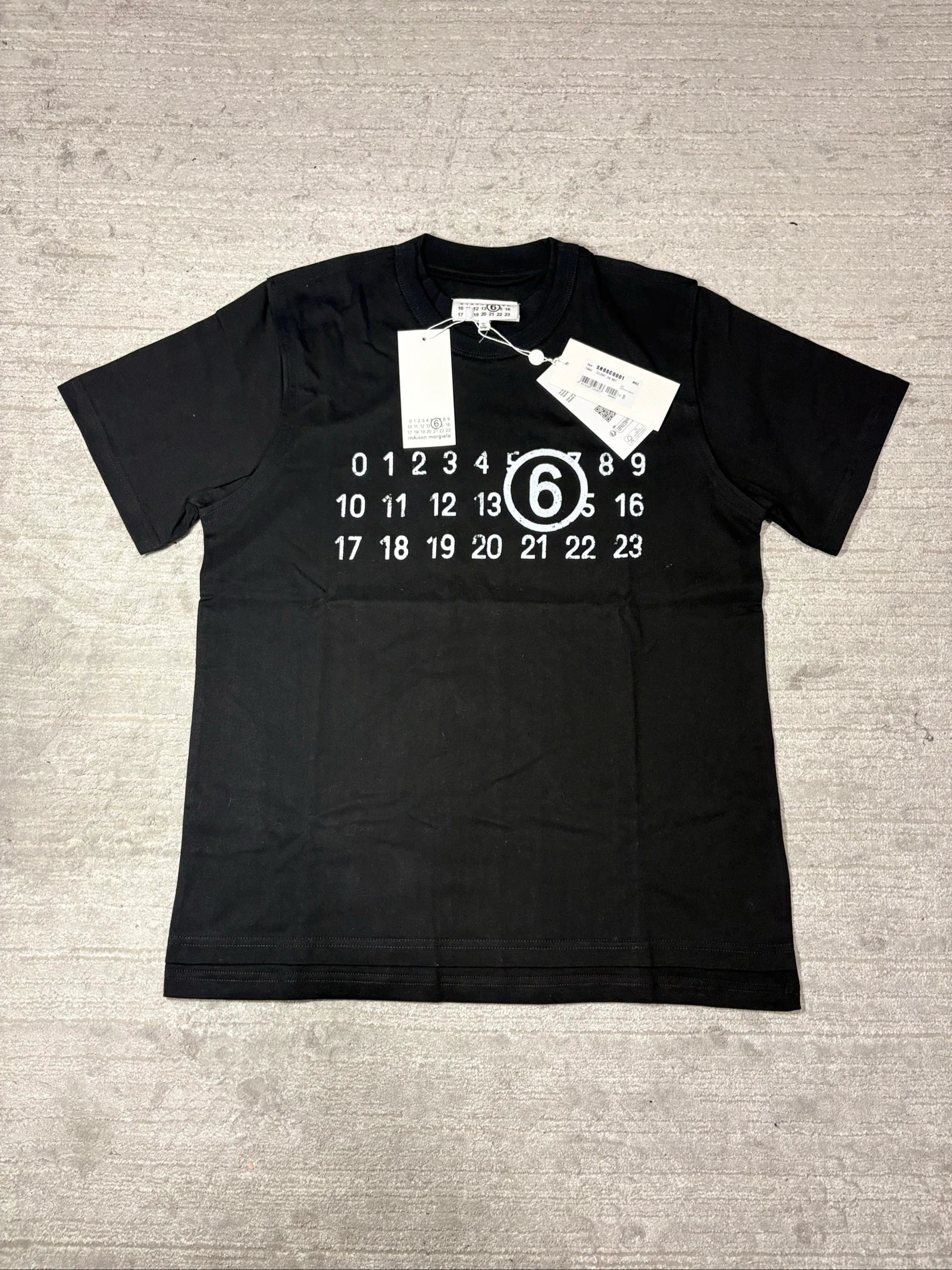 T-shirt Maison Margiela Black Unissex 